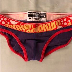 AussieBum purple brief